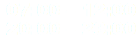  07:00 – 12:00 20:00 – 23:00